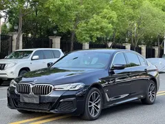 2021 BMW 5 Series 5 525Li M, чёрный — фото 3