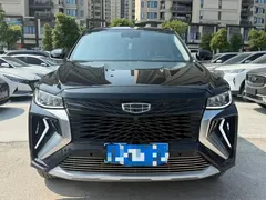 2022 Geely Atlas X 1.8TD DCT Premium, чёрный — фото 2