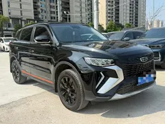 2022 Geely Atlas X 1.8TD DCT Premium, чёрный — фото 3
