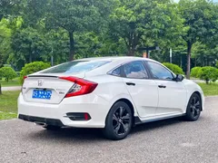 2019 Honda Civic 220TURBO CVT VI, белый — фото 8