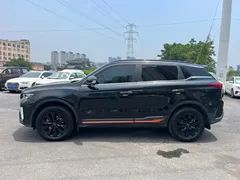 2022 Geely Atlas 1.8TD DCT, чёрный — фото 4