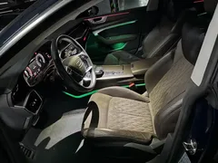 2022 Audi A7L A7 L 55 TFSI quattro S-line, синий — фото 8