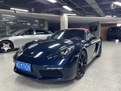 2020 Porsche 718 Boxster 2.0T, синий — фото 1