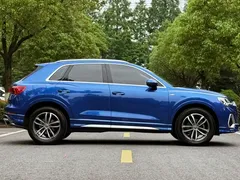 2021 Audi Q3 40 TFSI, синий — фото 3