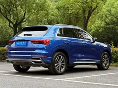 2021 Audi Q3 40 TFSI, синий — фото 4