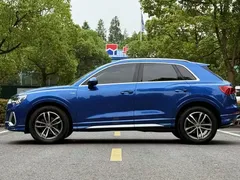 2021 Audi Q3 40 TFSI, синий — фото 7