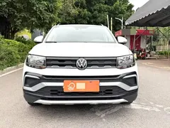 2022 Volkswagen T-Cross 1.5L AT Comfort, белый — фото 2