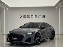 2022 Audi RS 7 4.0T Sportback, чёрный — фото 1