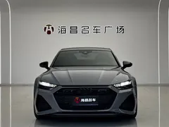2022 Audi RS 7 4.0T Sportback, чёрный — фото 3