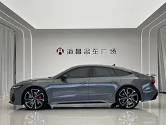 2022 Audi RS 7 4.0T Sportback, чёрный — фото 4