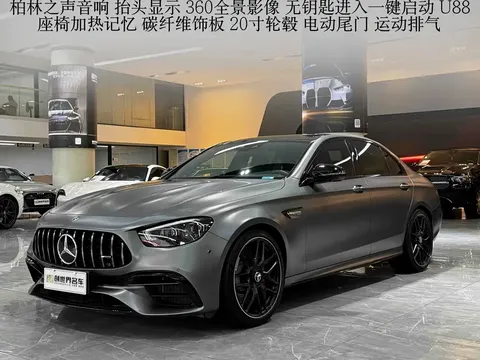 2021 Mercedes-Benz E-Class AMG E 63 S 4MATIC