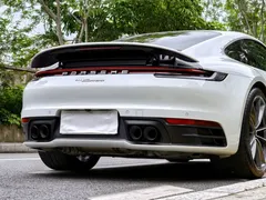 2020 Porsche 911 Carrera 3.0T, белый — фото 4