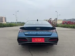 2023 Hyundai Elantra 1.5L CVT TOP Flagship, синий — фото 20