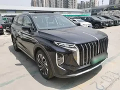 2024 Hongqi HS7 2.0T PHEV 4WD 7, чёрный — фото 4