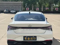 2022 Hyundai Elantra 1.5L CVT LUX Premium, белый — фото 5