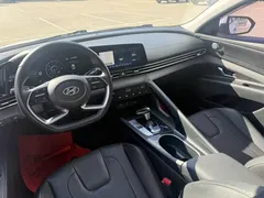 2022 Hyundai Elantra 1.5L CVT LUX Premium, белый — фото 14