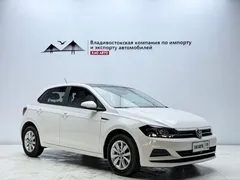 2021 Volkswagen Polo Plus 1.5L AT, белый — фото 3