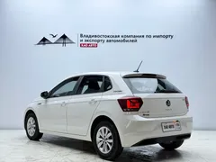 2021 Volkswagen Polo Plus 1.5L AT, белый — фото 4