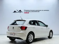 2021 Volkswagen Polo Plus 1.5L AT, белый — фото 6