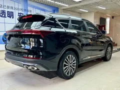 2023 Jetour X70 PLUS 1.5T DCT 7-seat, чёрный — фото 4