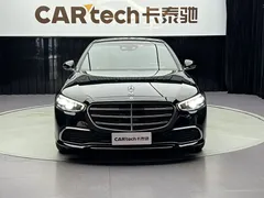 2021 Mercedes-Benz S-Class S 400 L, чёрный — фото 2