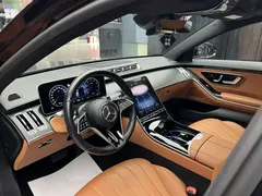 2021 Mercedes-Benz S-Class S 400 L, чёрный — фото 5