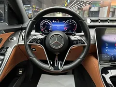 2021 Mercedes-Benz S-Class S 400 L, чёрный — фото 7