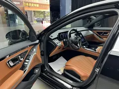 2021 Mercedes-Benz S-Class S 400 L, чёрный — фото 10