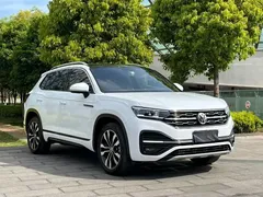 2021 Volkswagen Tayron 380TSI 4WD R-Line, белый — фото 3