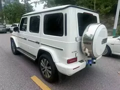 2022 Mercedes-Benz G-Class G 350, белый — фото 3