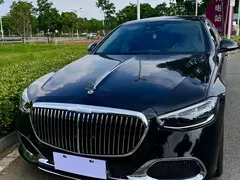 2023 Mercedes-Benz Maybach S-Class 480 4MATIC, чёрный — фото 2