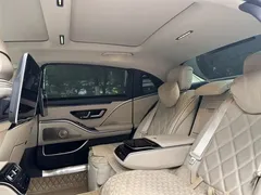 2023 Mercedes-Benz Maybach S-Class 480 4MATIC, чёрный — фото 7