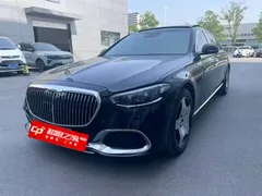 2021 Mercedes-Benz Maybach S-Class 480 4MATIC, чёрный — фото 1