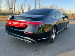 2021 Mercedes-Benz Maybach S-Class 480 4MATIC, чёрный — фото 5