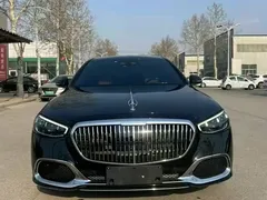2023 Mercedes-Benz Maybach S-Class 480 4MATIC, чёрный — фото 3