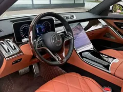 2021 Mercedes-Benz Maybach S-Class 480 4MATIC, чёрный — фото 7