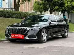2023 Mercedes-Benz Maybach S-Class 480 4MATIC, чёрный — фото 1