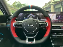 2021 Kia K5 380T GT-Line refreshed, белый — фото 16