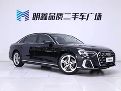 2023 Audi A8 A8L 50 TFSI quattro Premium Selection, чёрный — фото 5