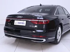 2023 Audi A8L 50 TFSI quattro, чёрный — фото 8
