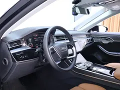 2023 Audi A8L 50 TFSI quattro, чёрный — фото 11
