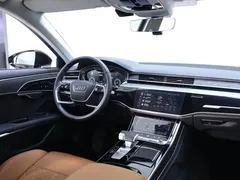 2023 Audi A8L 50 TFSI quattro, чёрный — фото 14