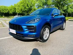 2021 Porsche Macan 2.0T, синий — фото 2