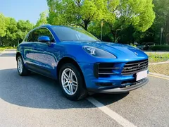 2021 Porsche Macan 2.0T, синий — фото 4