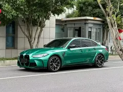 2021 BMW M3 Sedan, зелёный — фото 1