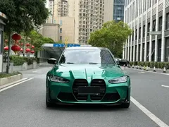 2021 BMW M3 Sedan, зелёный — фото 2