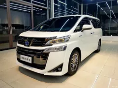 2021 Toyota Vellfire Crown Hybrid 2.5L HV Premium, белый — фото 3