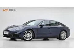 2021 Porsche Panamera 2.9T, синий — фото 1