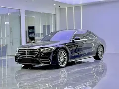 2022 Mercedes-Benz S-Class S 500 L 4MATIC, чёрный — фото 3