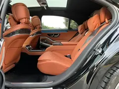 2022 Mercedes-Benz S-Class S 500 L 4MATIC, чёрный — фото 13